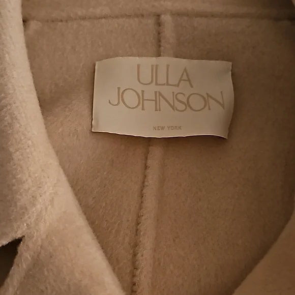 NWOT Ulla Johnson Coralie Wool Cropped jacket in bone color